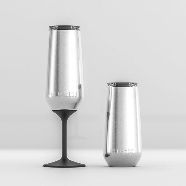 Huski Champagne Flute | Black