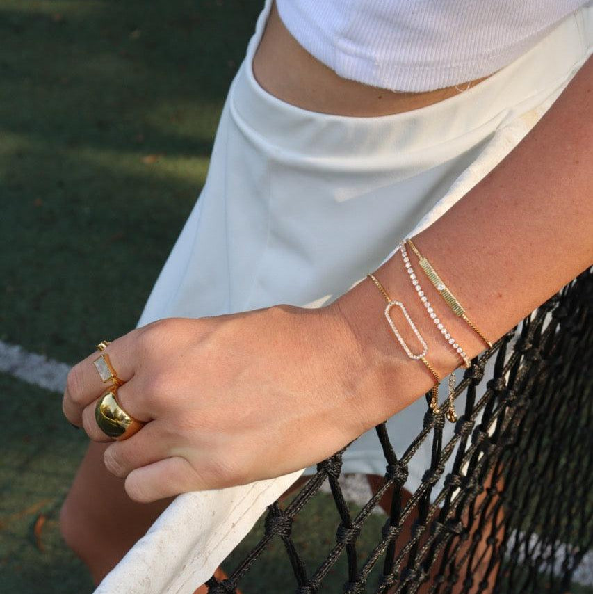 Isla Tennis Bracelet