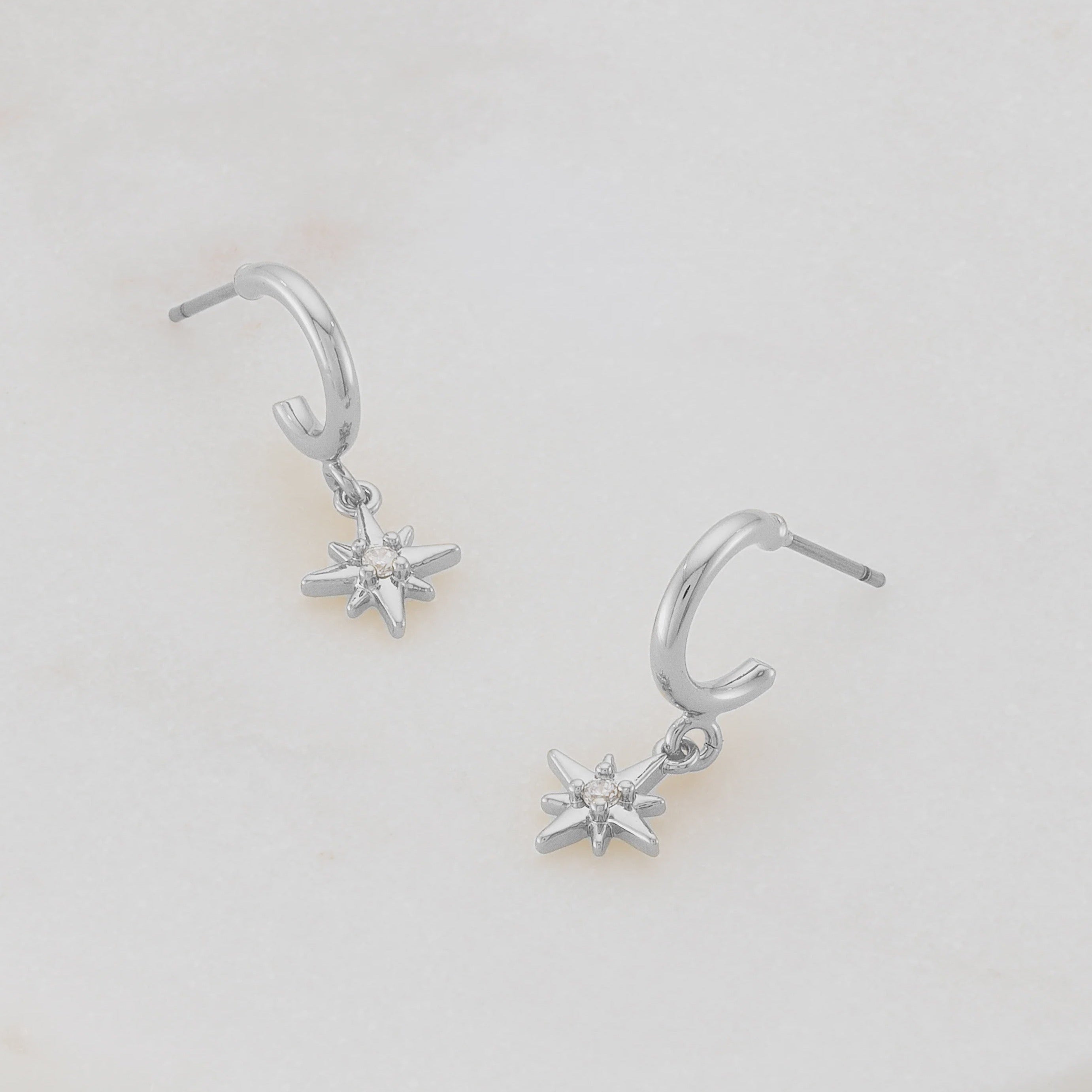 Ella Earrings | Silver